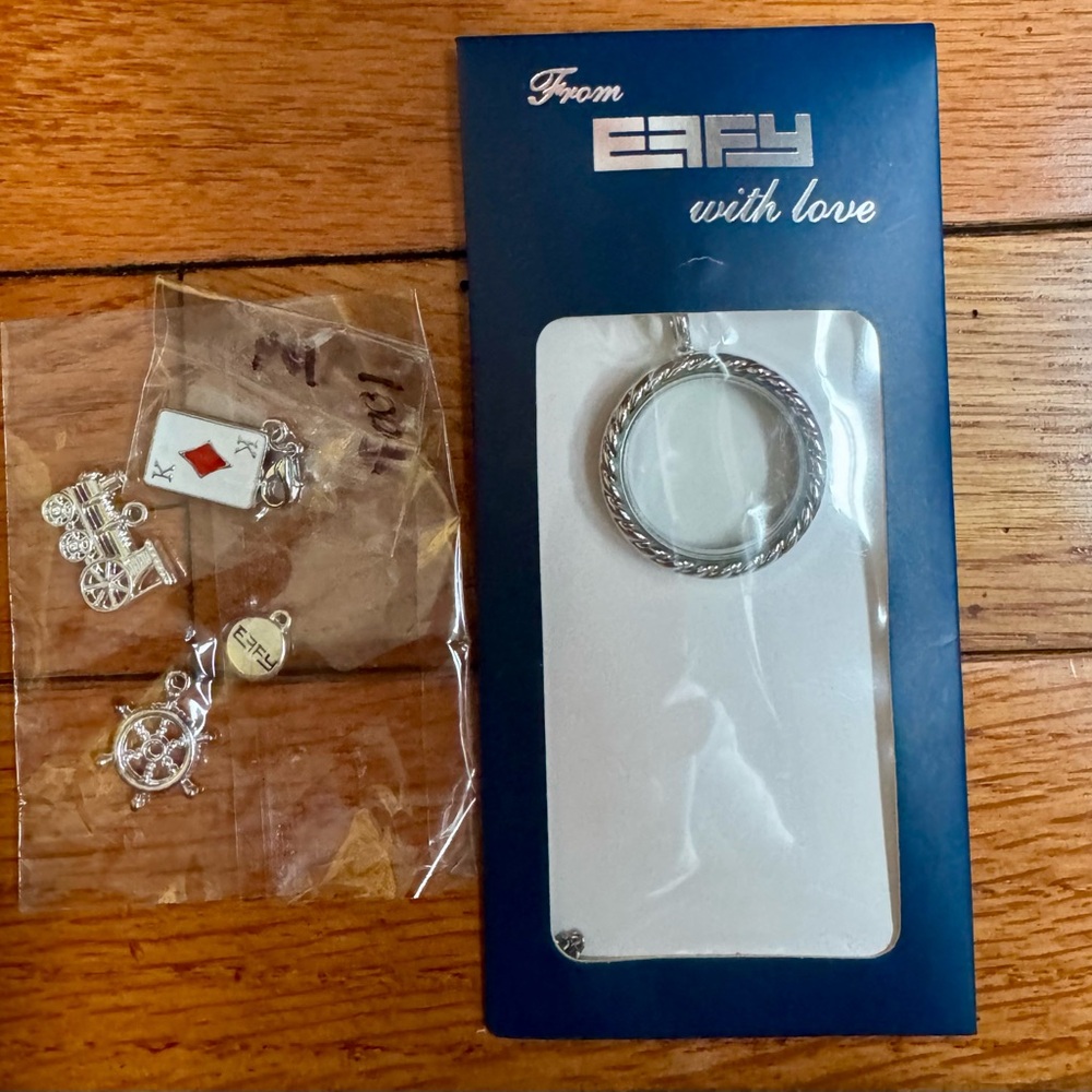 EFFY Made with Love Amulet Charm Holder with 4 Charms
